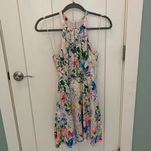 Express high neck halter dress, size 2